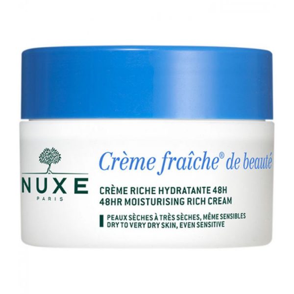 Nuxe Crème Fraîche De Beauté Crème Riche Peaux Sèches 50 Ml
