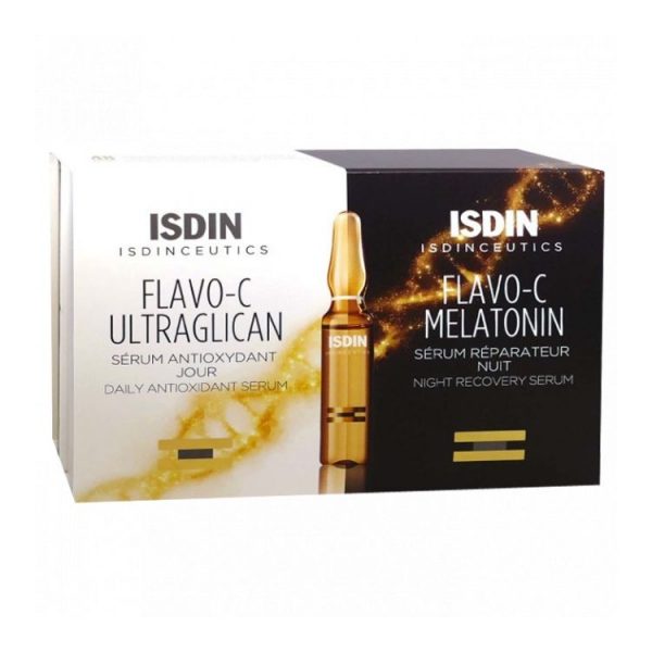 Isdin - Isdinceutics - Flavo-C Ultraglican + Flavo-C Melatonin