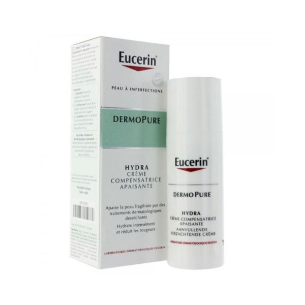 Eucerin Dermopure Hydra Crème Compensatrice Apaisante 50 Ml