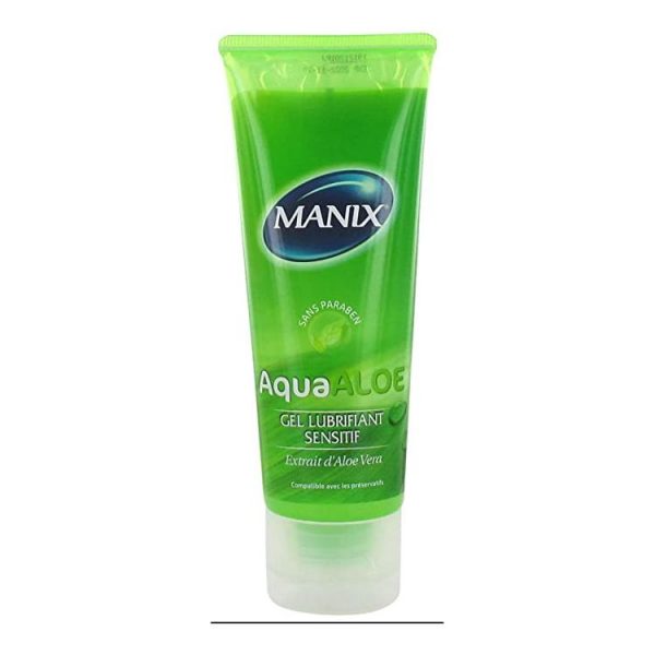 Manix Aqua Aloe Gel Lubrifiant Sensitif 80Ml