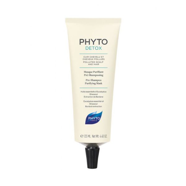 Phyto Detox Masque Purifiant Pré-Shampooing 125 Ml